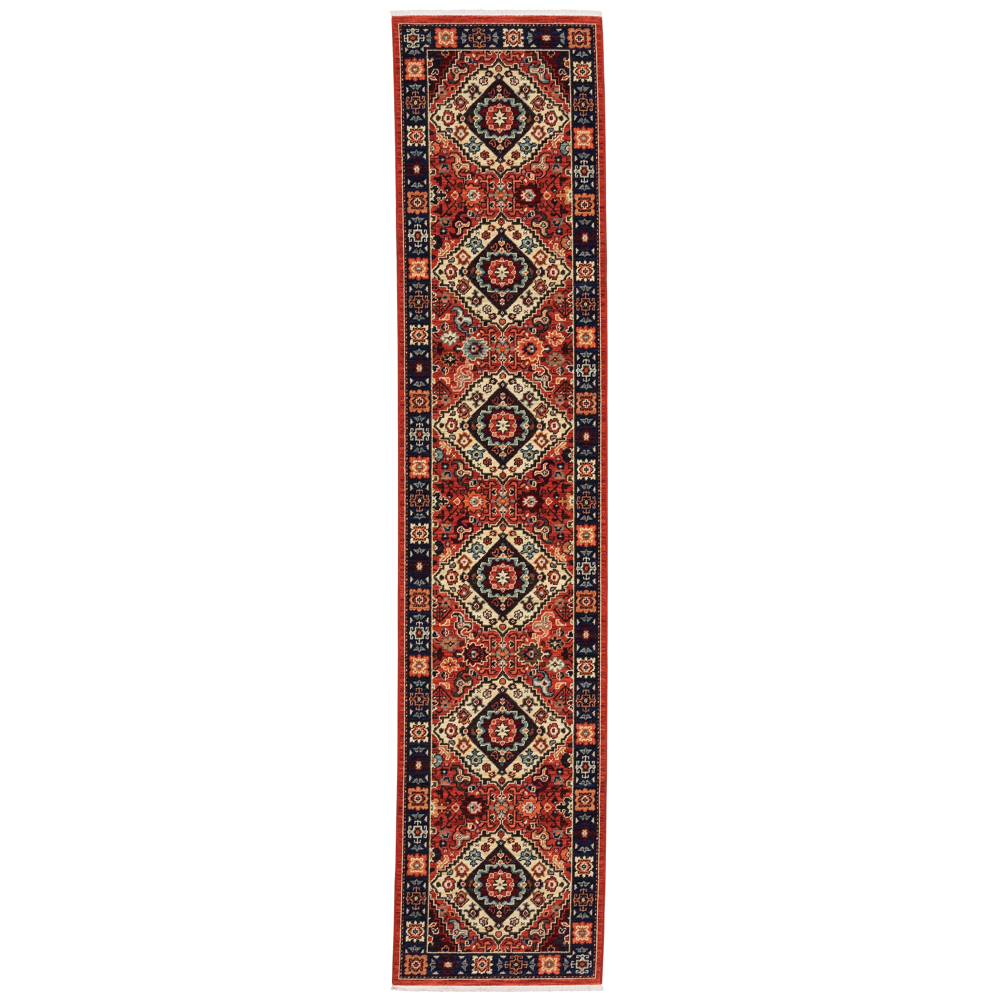 Oriental Weavers Lilihan 2061V Red/Blue Area Rug