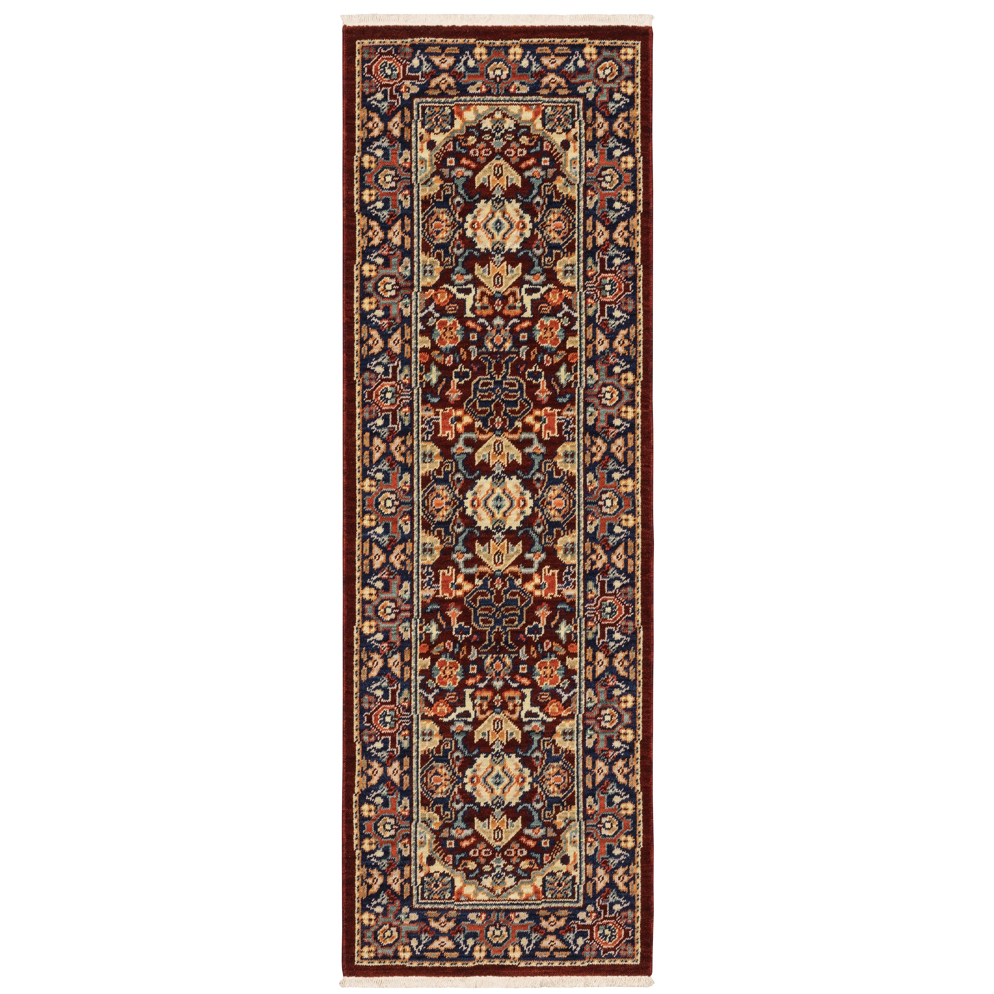 Oriental Weavers Lilihan 2062R Red/Blue Area Rug