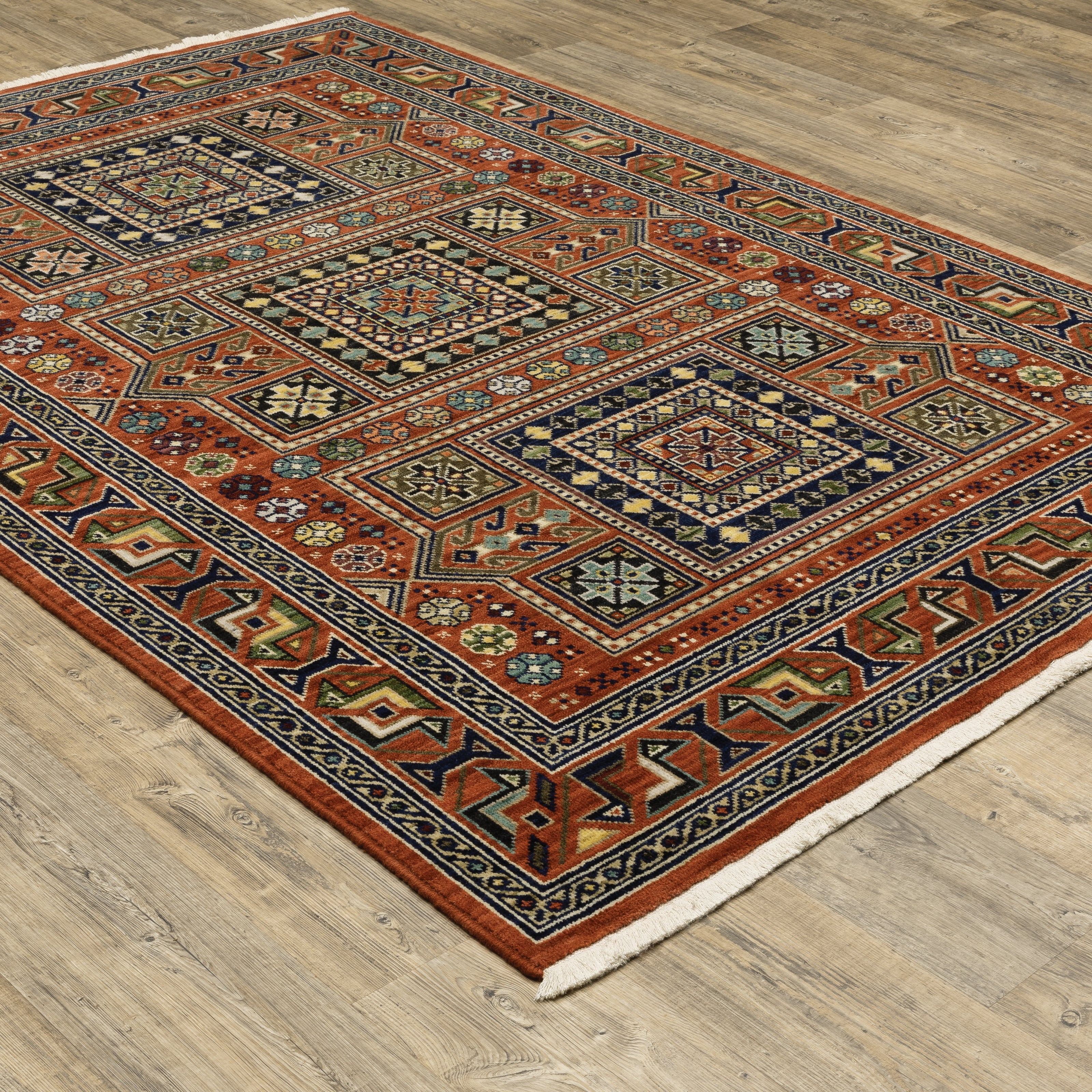 Oriental Weavers Lilihan 2C Red/Multi Area Rug