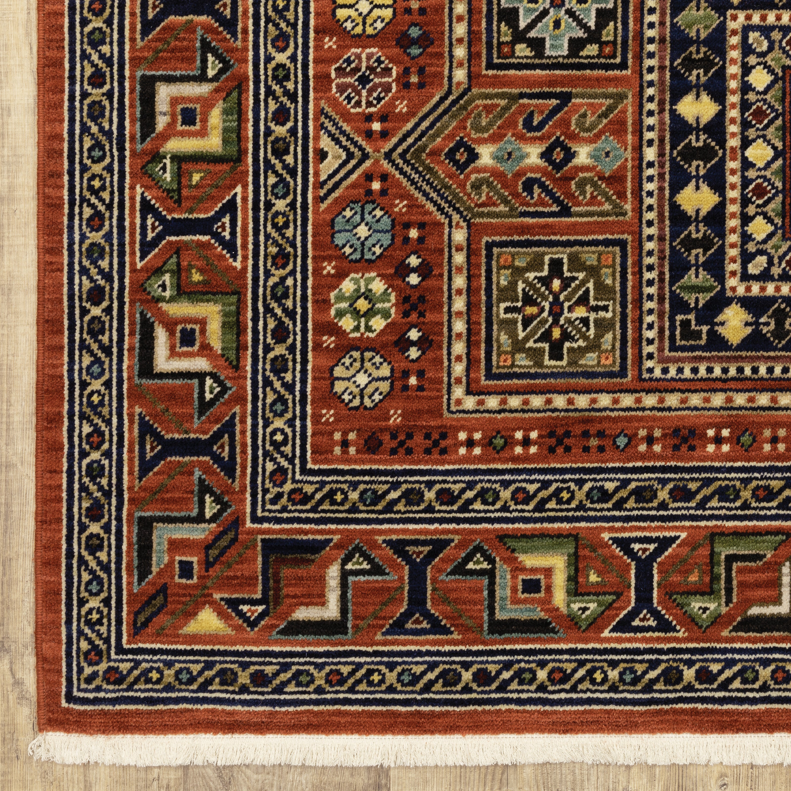 Oriental Weavers Lilihan 2C Red/Multi Area Rug