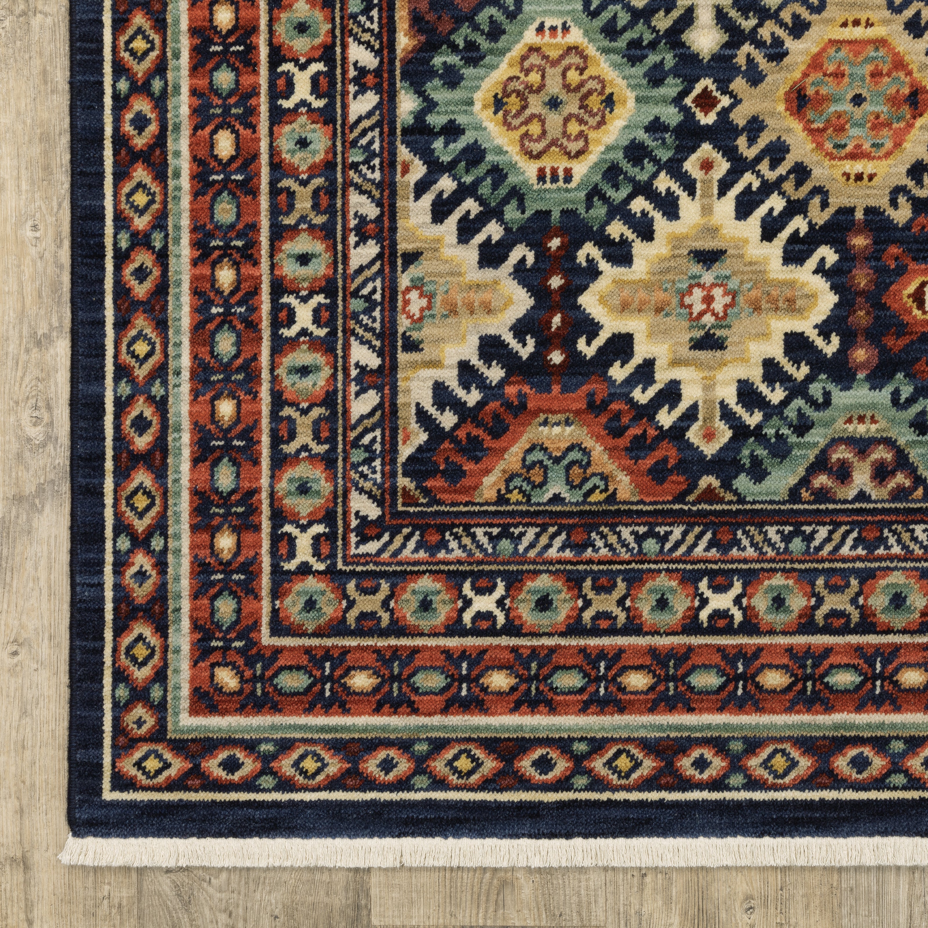 Oriental Weavers Lilihan 3B Navy/Multi Area Rug