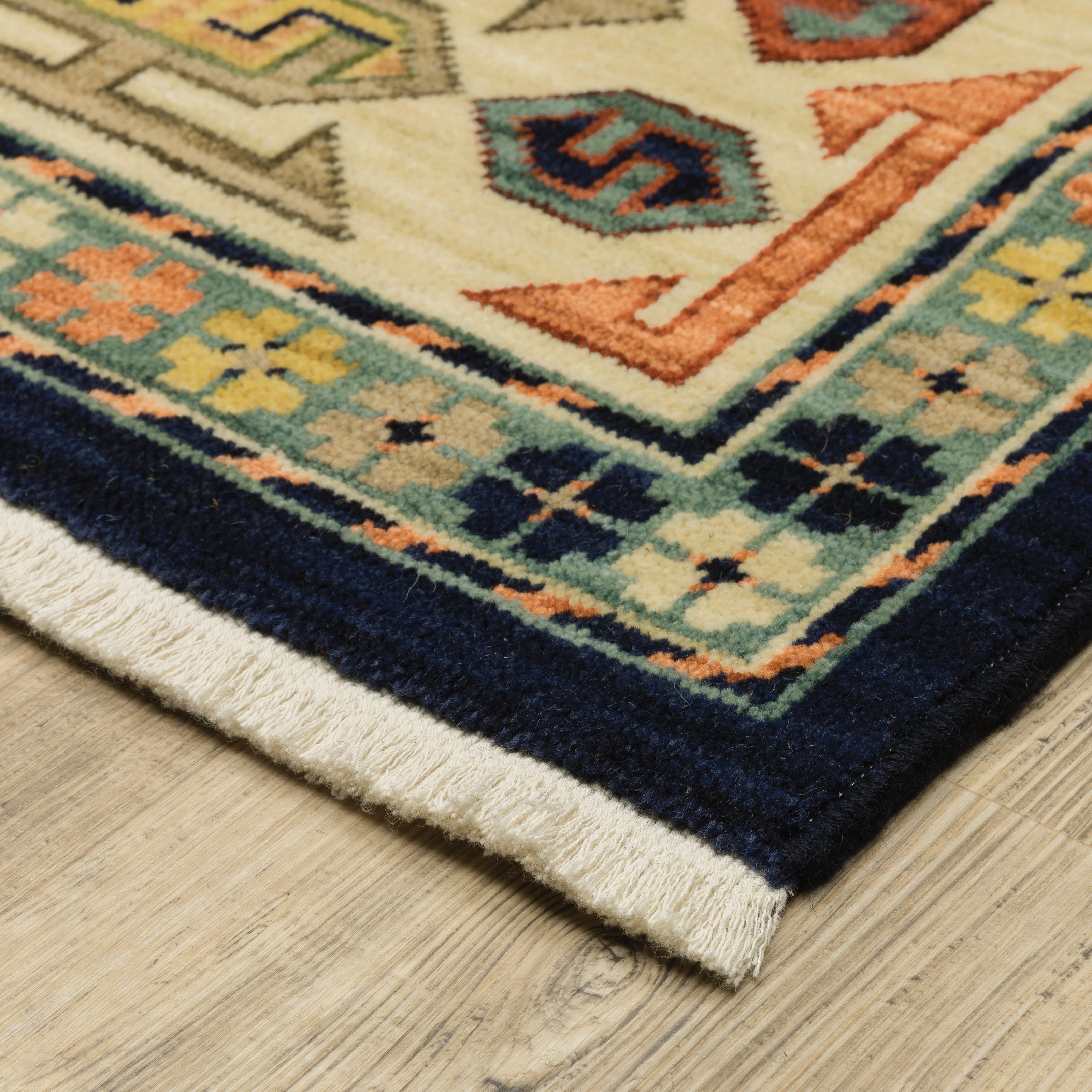 Oriental Weavers Lilihan 41H Blue/Ivory Area Rug