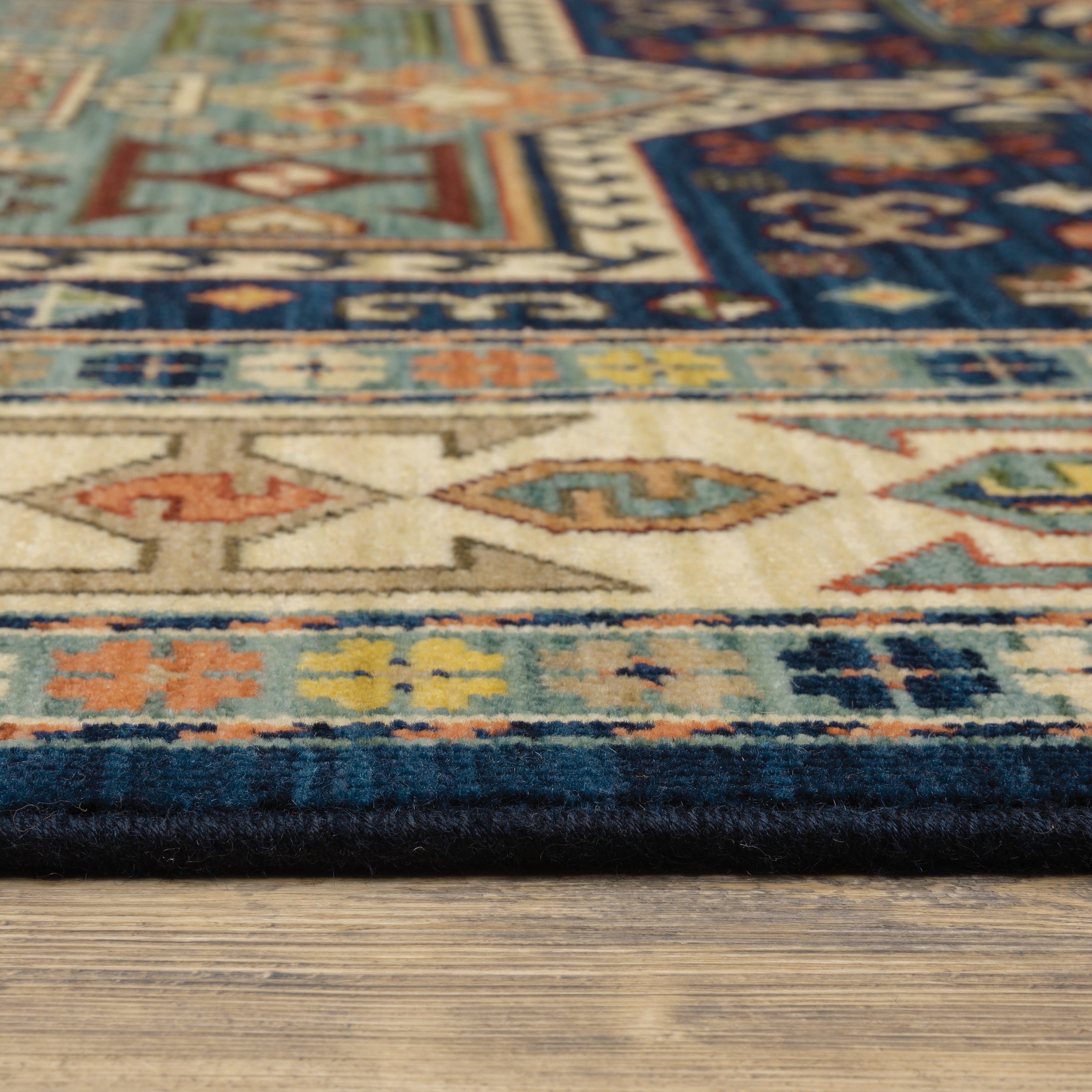 Oriental Weavers Lilihan 41H Blue/Ivory Area Rug
