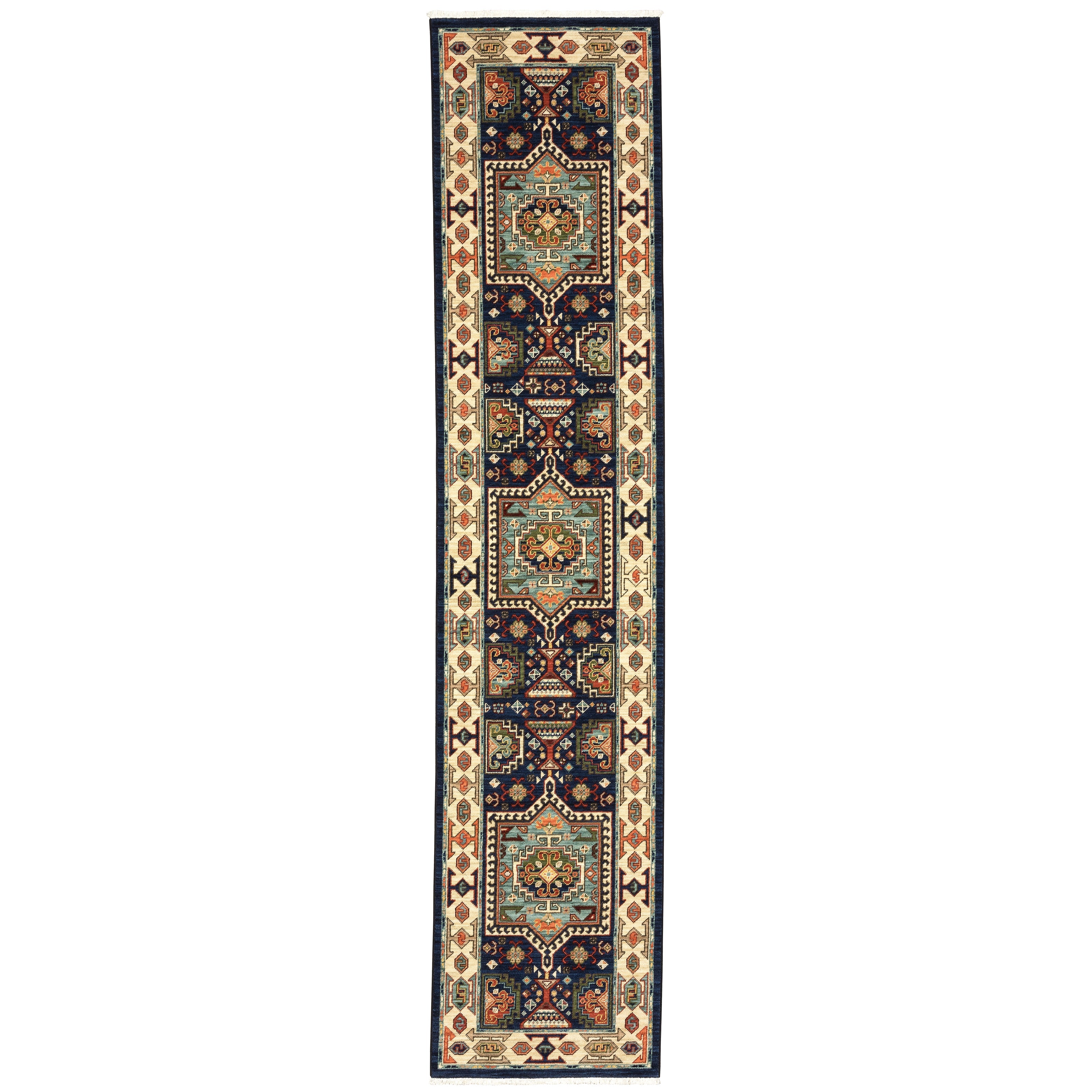 Oriental Weavers Lilihan 41H Blue/Ivory Area Rug
