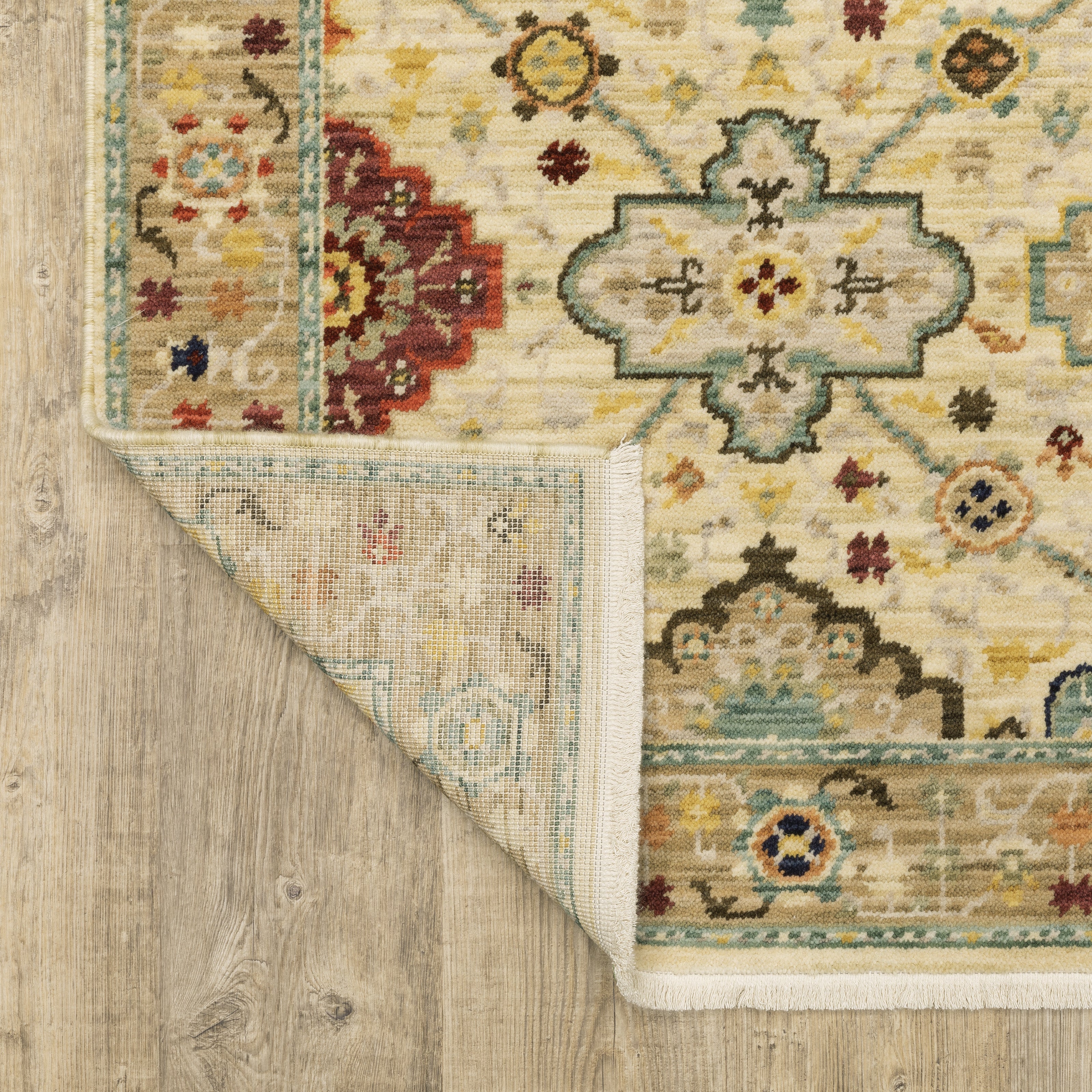 Oriental Weavers Lilihan 4601W Beige/Multi Area Rug