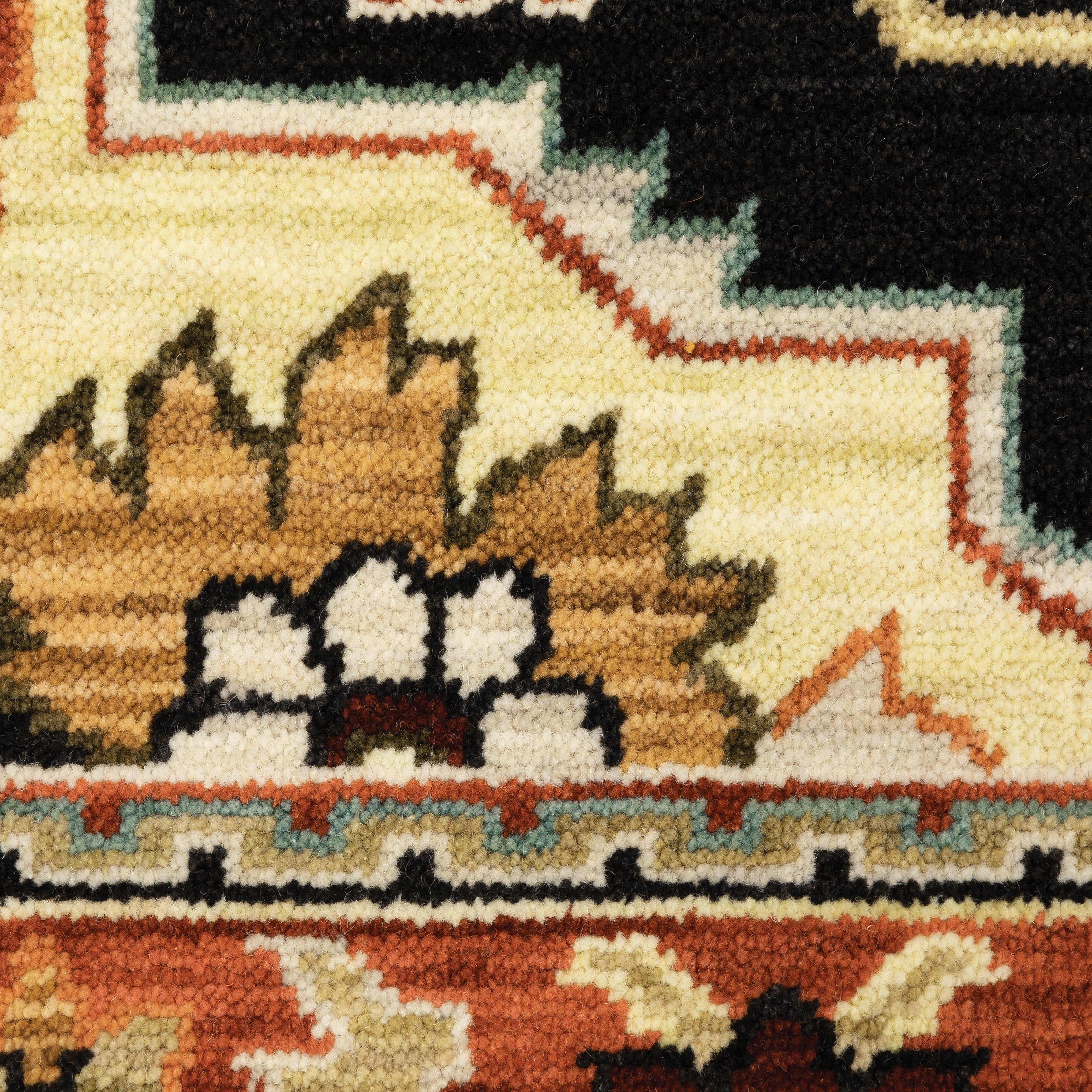 Oriental Weavers Lilihan 4929A Black/Red Area Rug