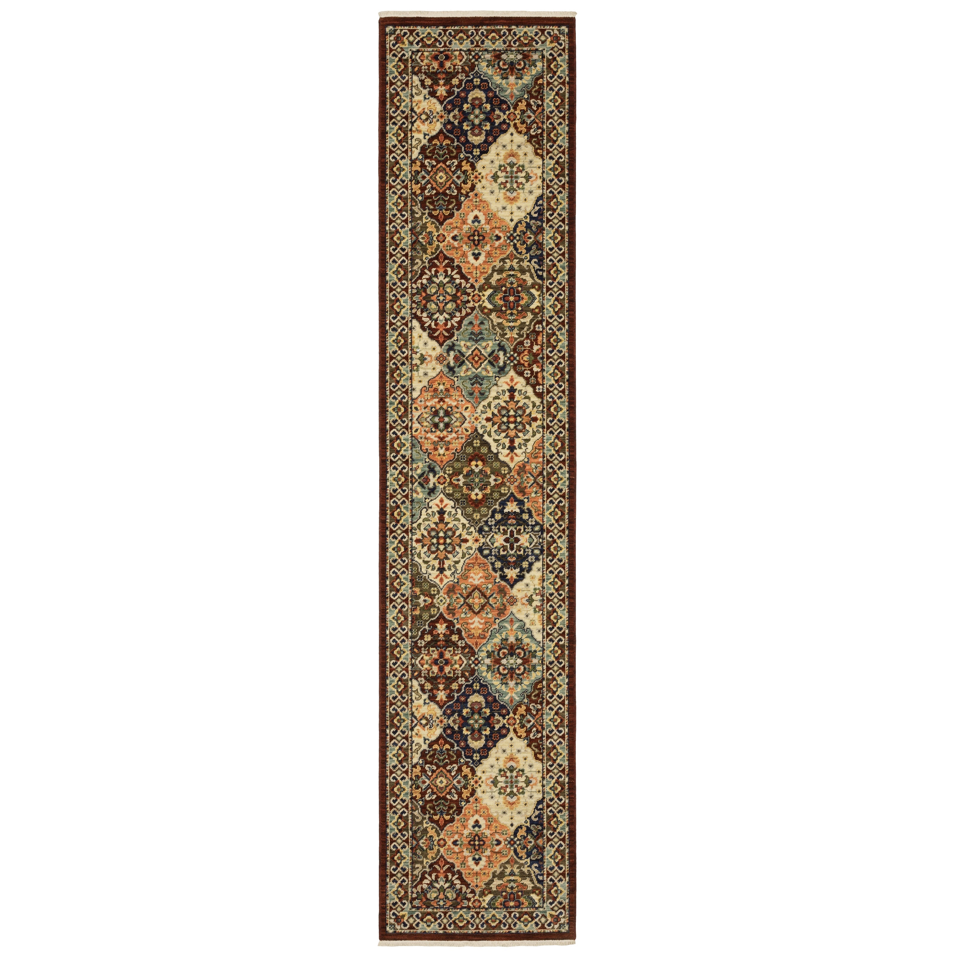 Oriental Weavers Lilihan 50X Red/Multi Area Rug