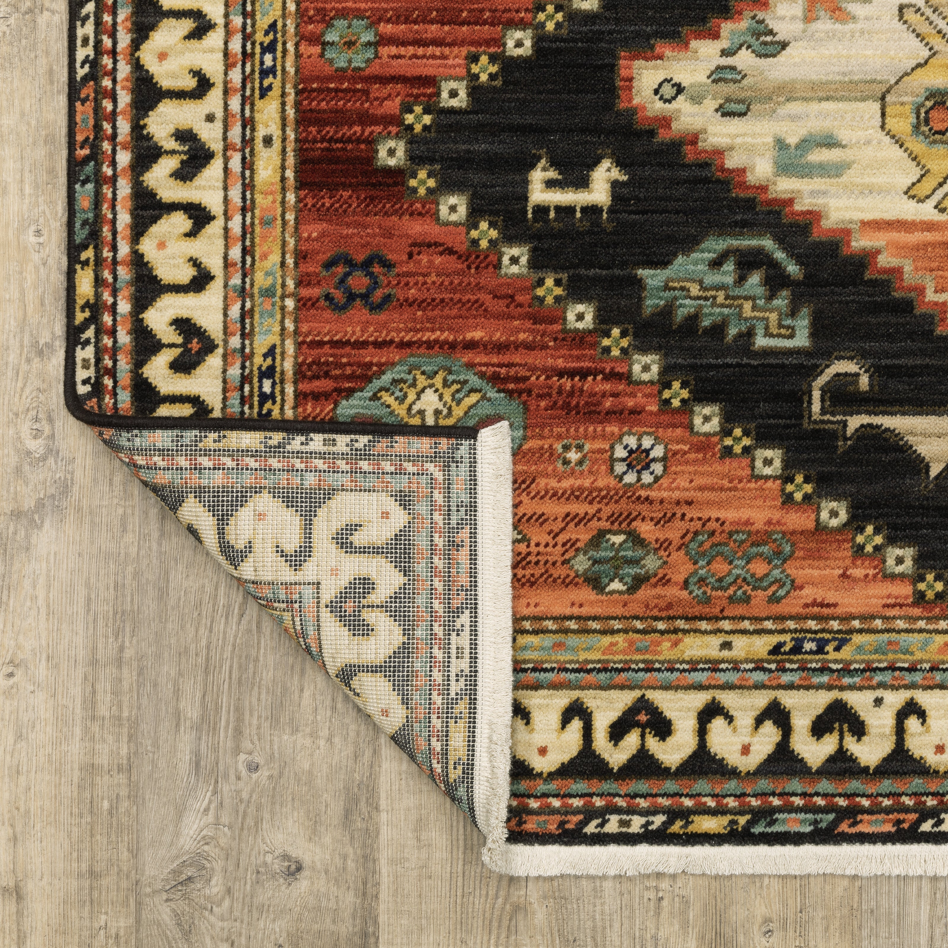 Oriental Weavers Lilihan 51K Navy/Multi Area Rug