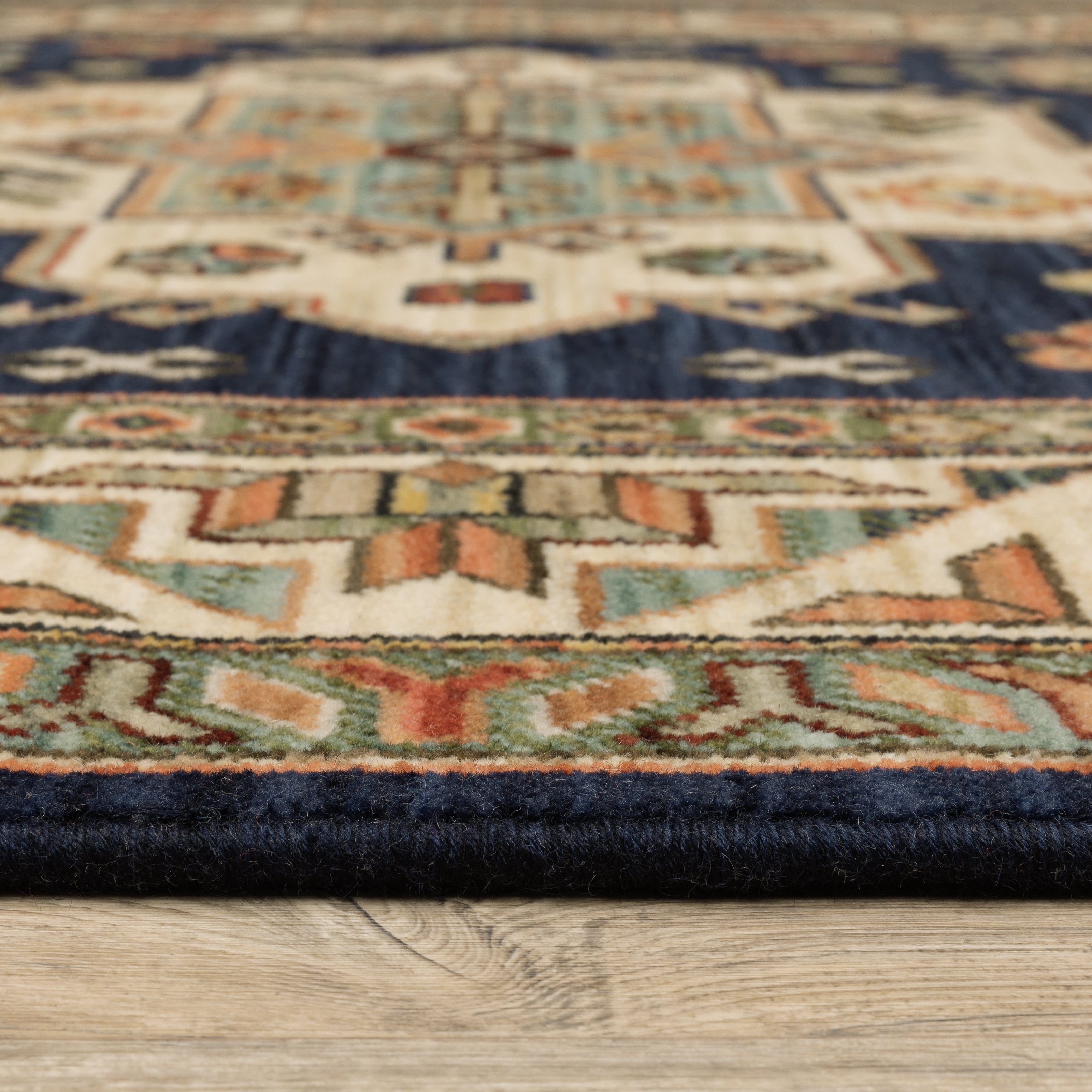Oriental Weavers Lilihan 532B Navy/Multi Area Rug