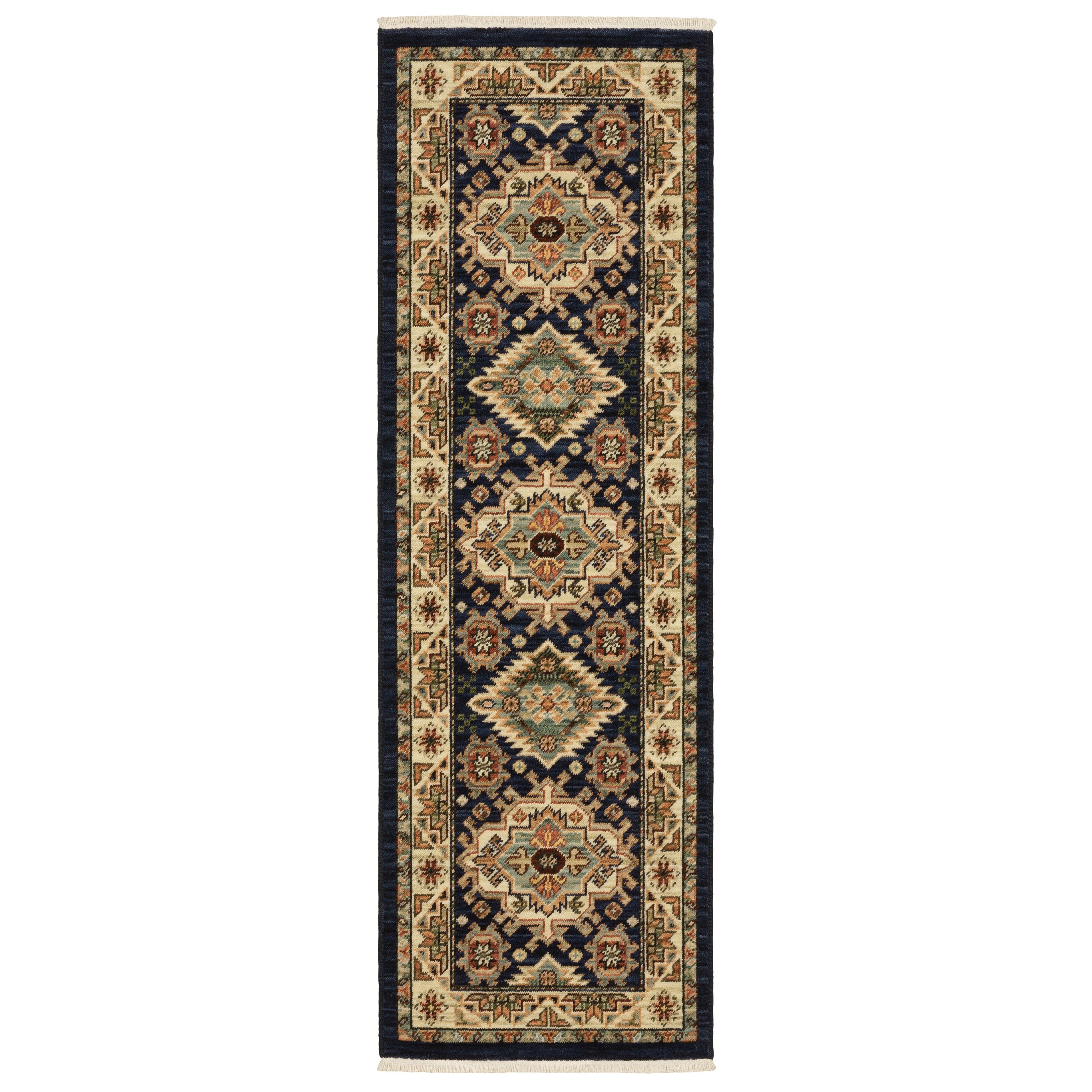 Oriental Weavers Lilihan 532B Navy/Multi Area Rug