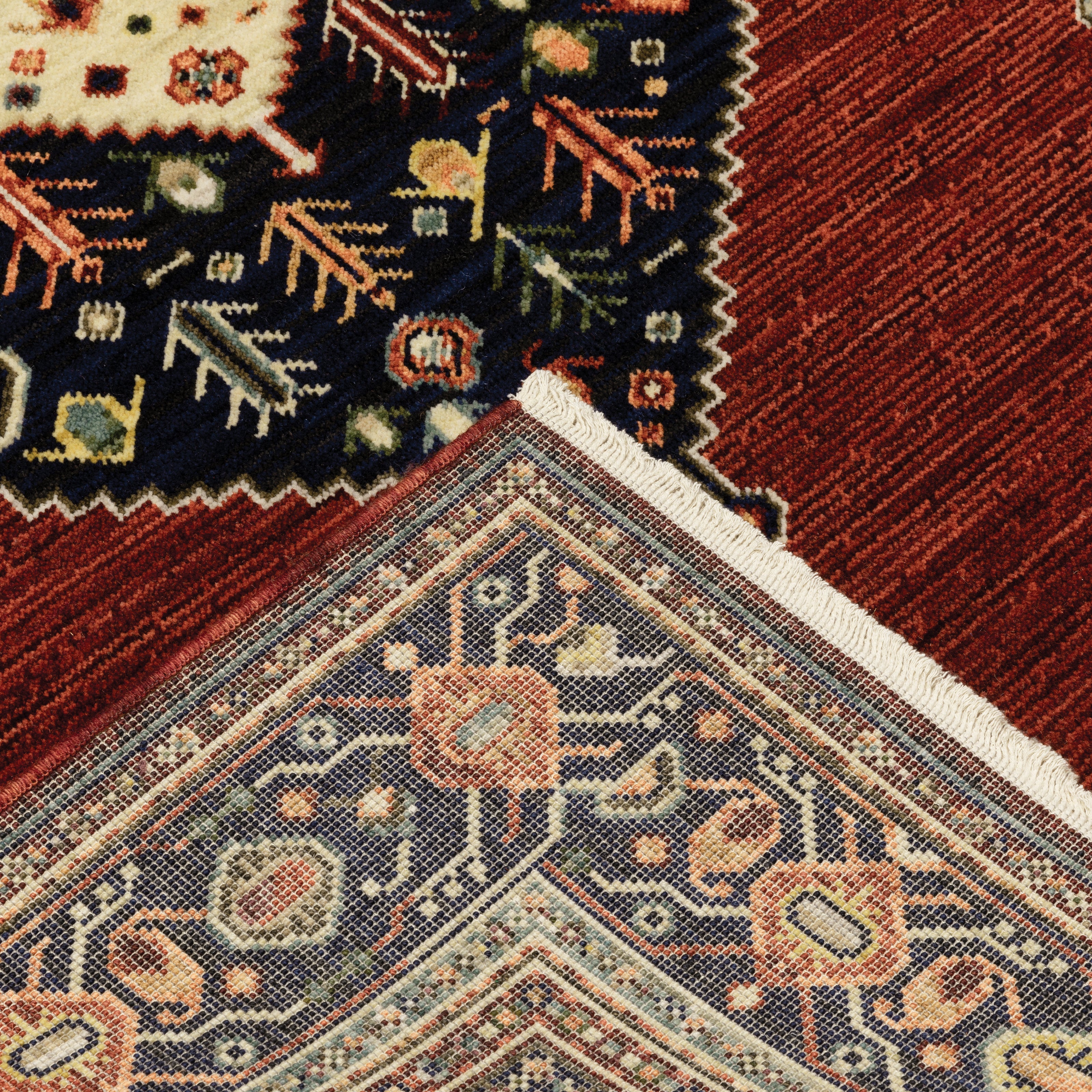 Oriental Weavers Lilihan 5503M Red/Blue Area Rug