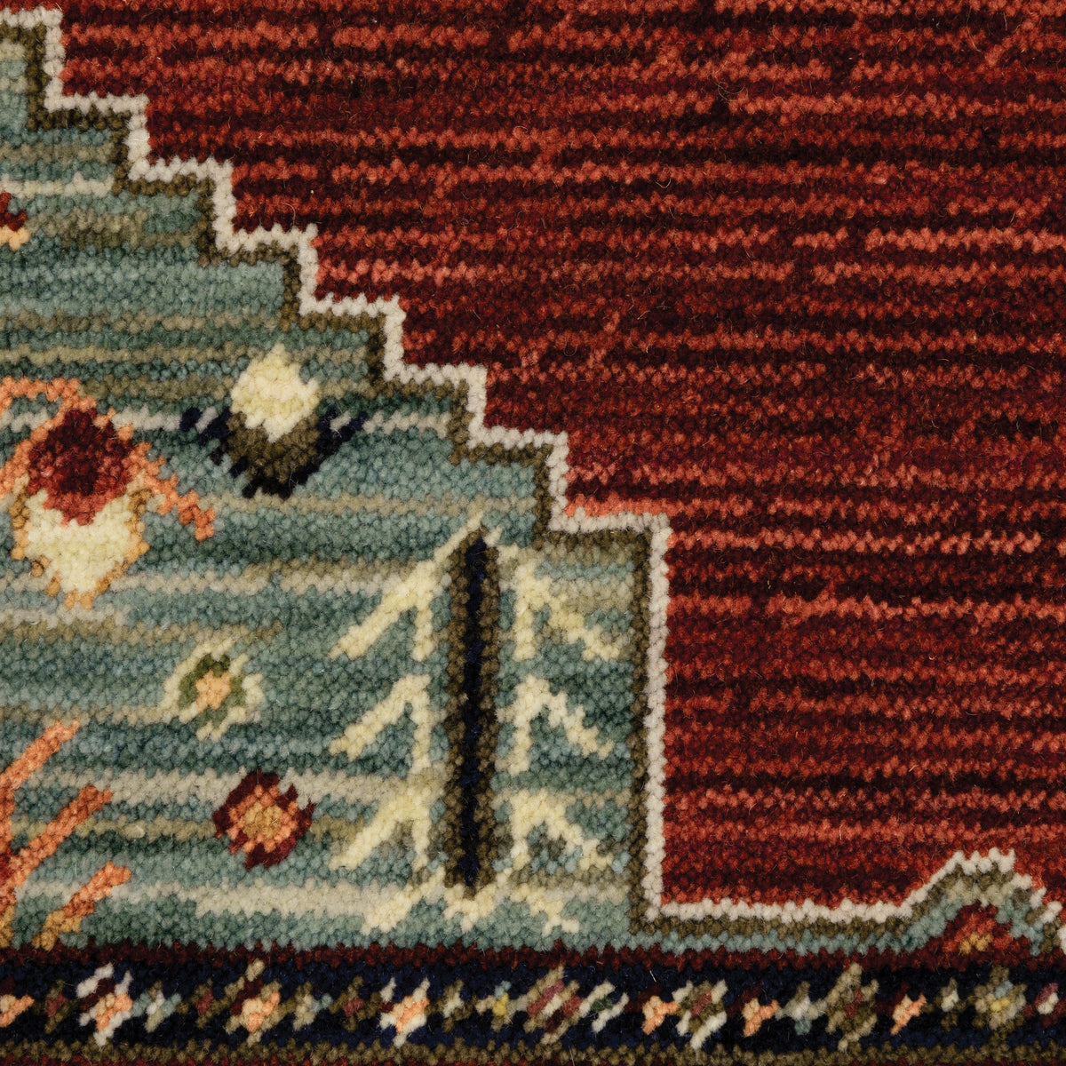Oriental Weavers Lilihan 5503M Red/Blue Area Rug