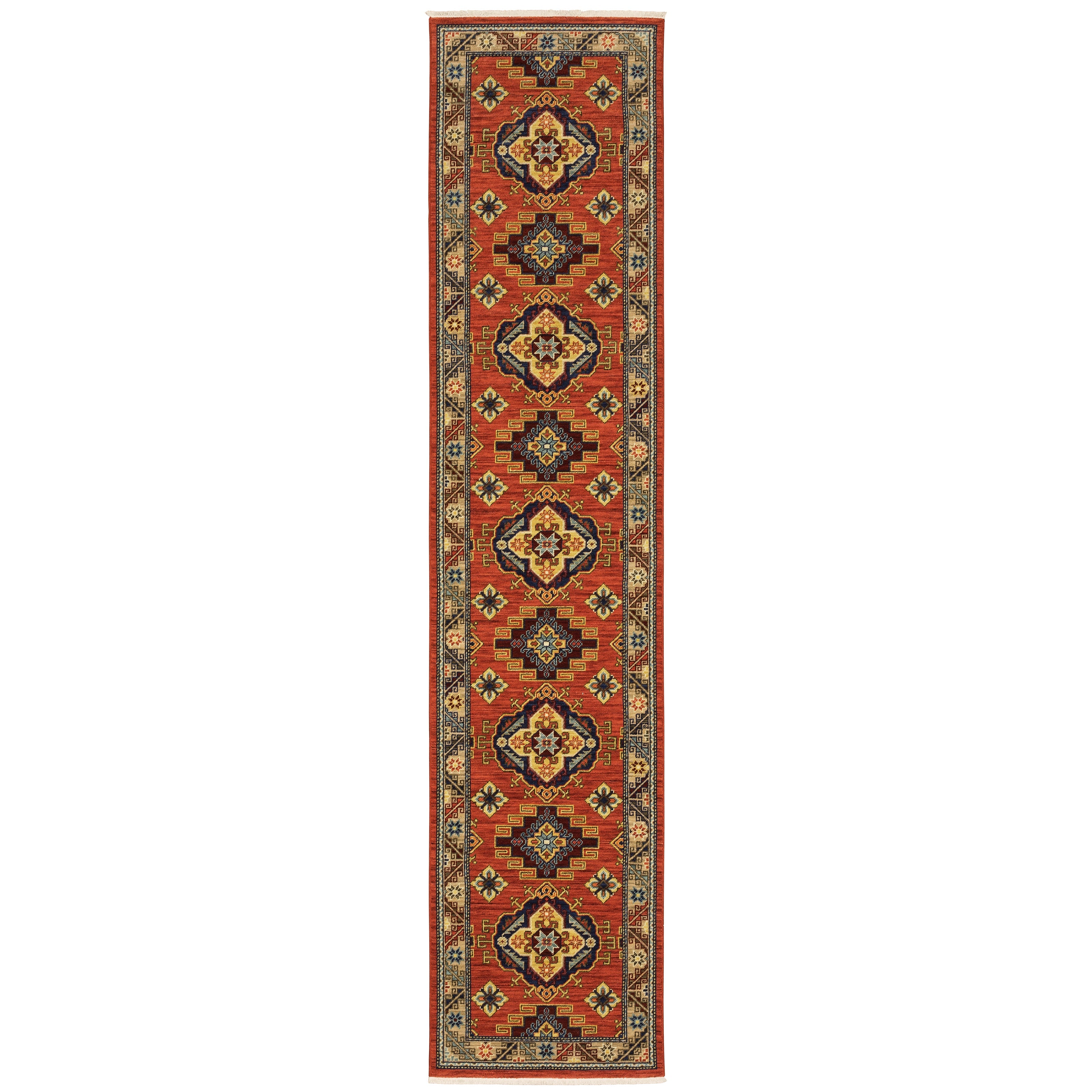 Oriental Weavers Lilihan 5504P Red/Multi Area Rug
