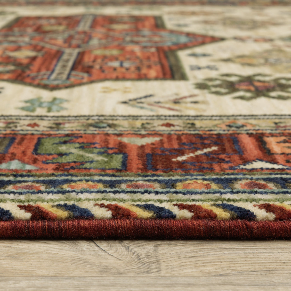 Oriental Weavers Lilihan 8022R Red/Multi Area Rug