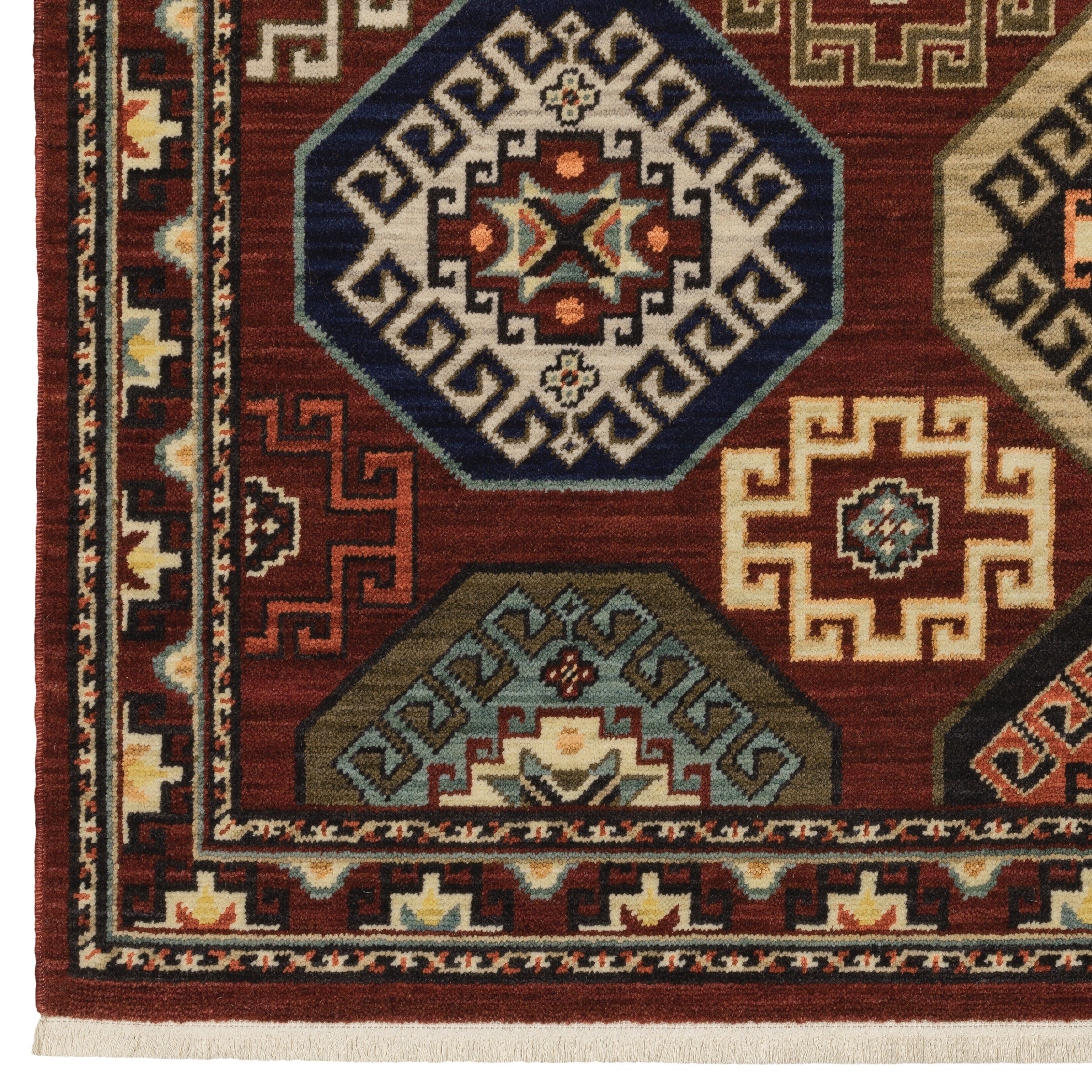 Oriental Weavers Lilihan 91R Red/Multi Area Rug