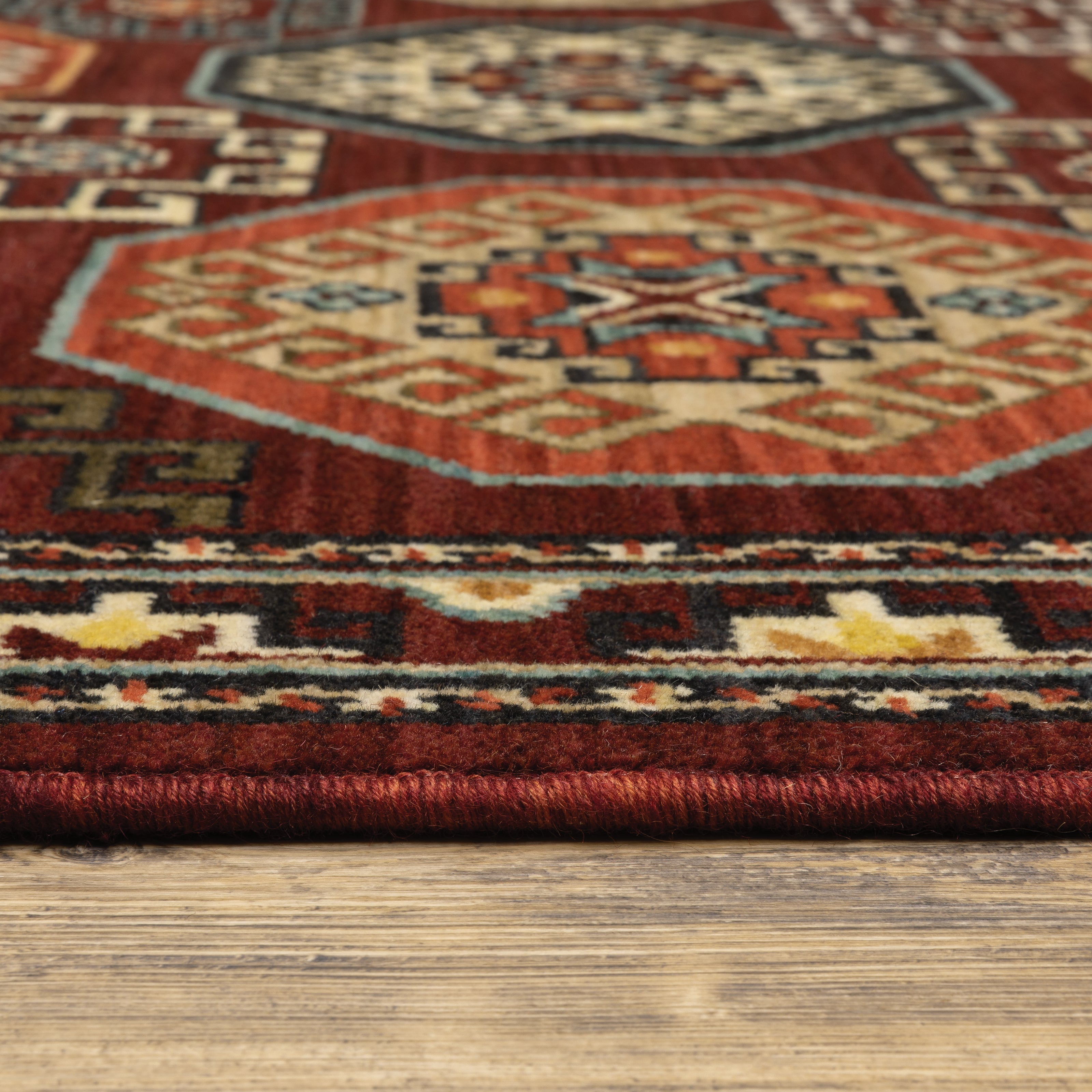 Oriental Weavers Lilihan 91R Red/Multi Area Rug