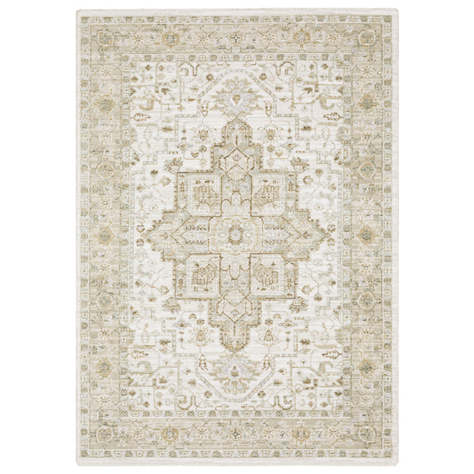 Oriental Weavers Lola LLA01 Beige/Gold Area Rug