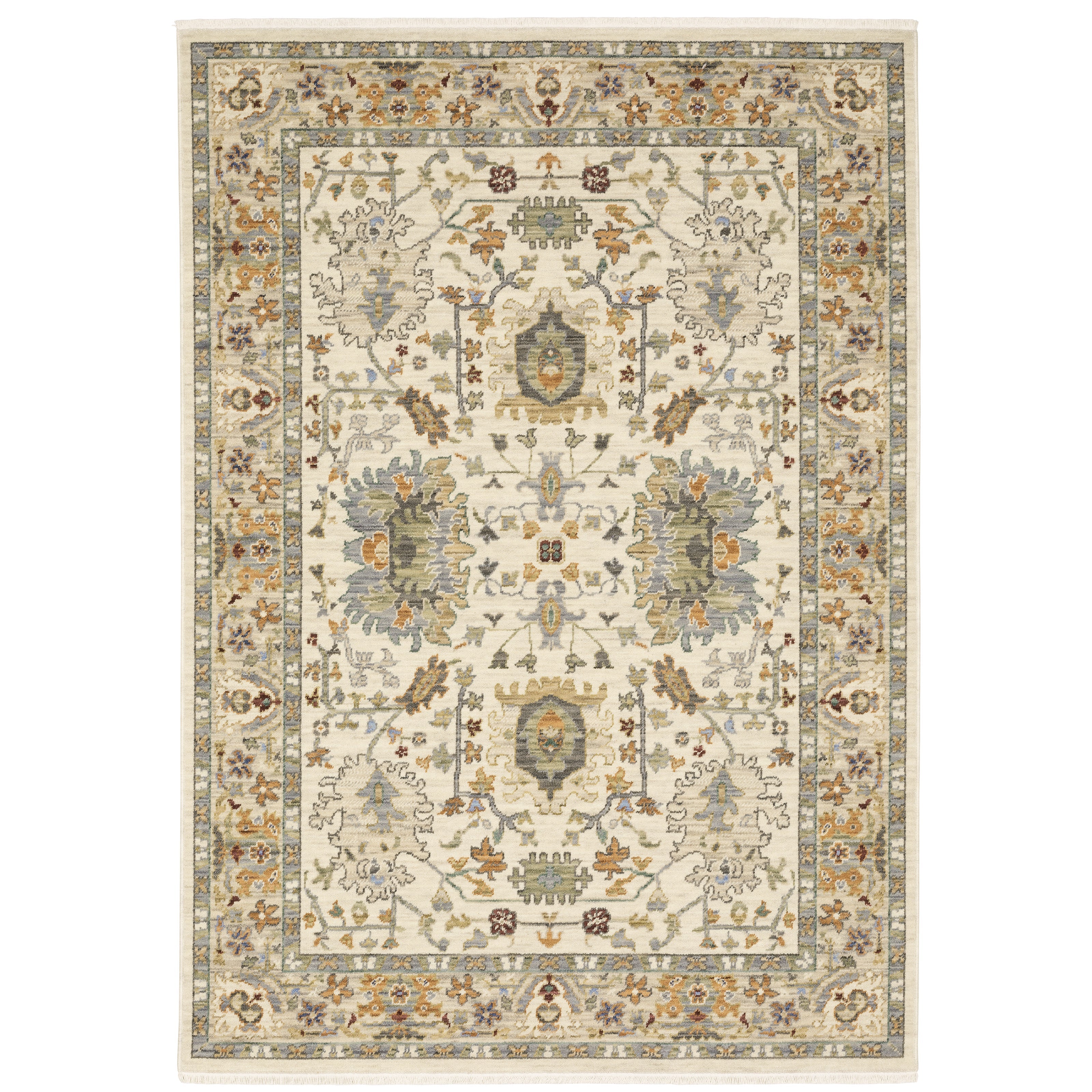 Oriental Weavers Lucca 2063Y Ivory/Multi Area Rug