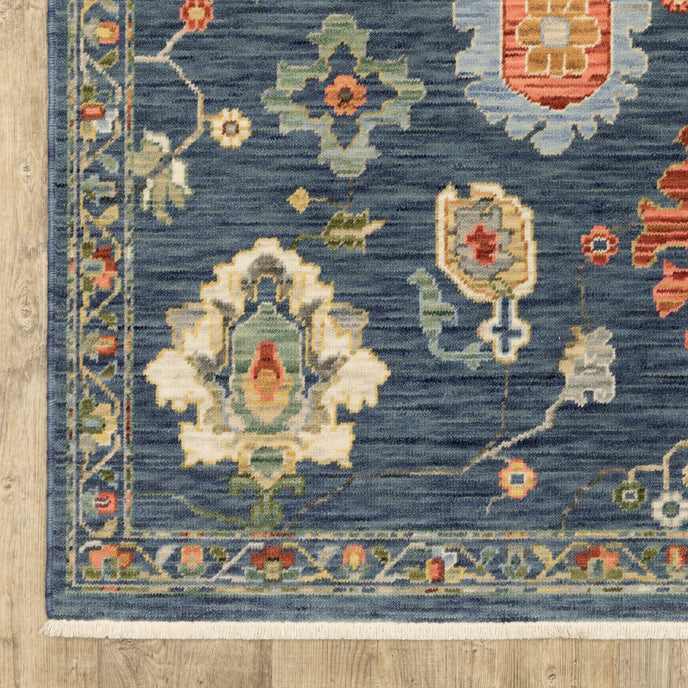 Oriental Weavers Lucca 2863B Blue/Multi Area Rug