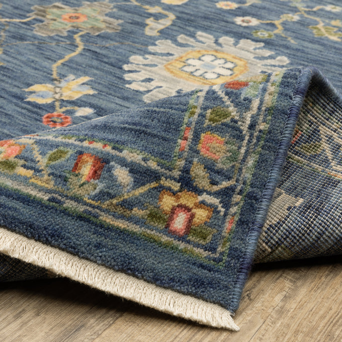 Oriental Weavers Lucca 2863B Blue/Multi Area Rug