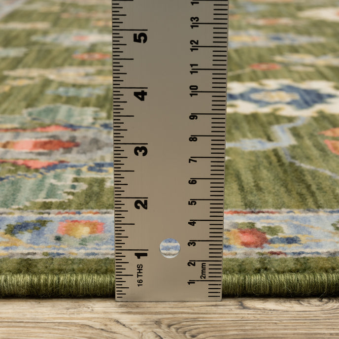 Oriental Weavers Lucca 2863E Green/Multi Area Rug