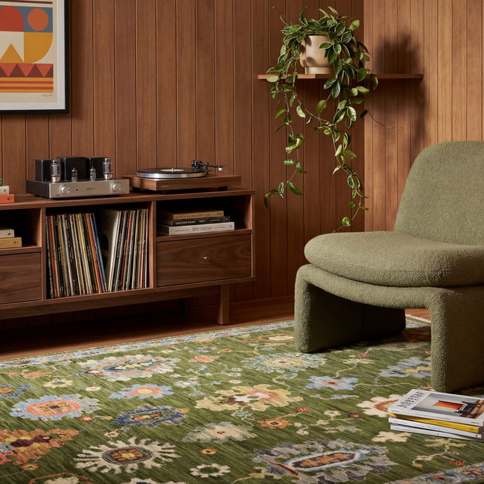 Oriental Weavers Lucca 2863E Green/Multi Area Rug