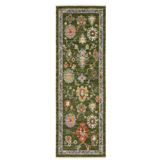 Oriental Weavers Lucca 2863E Green/Multi Area Rug
