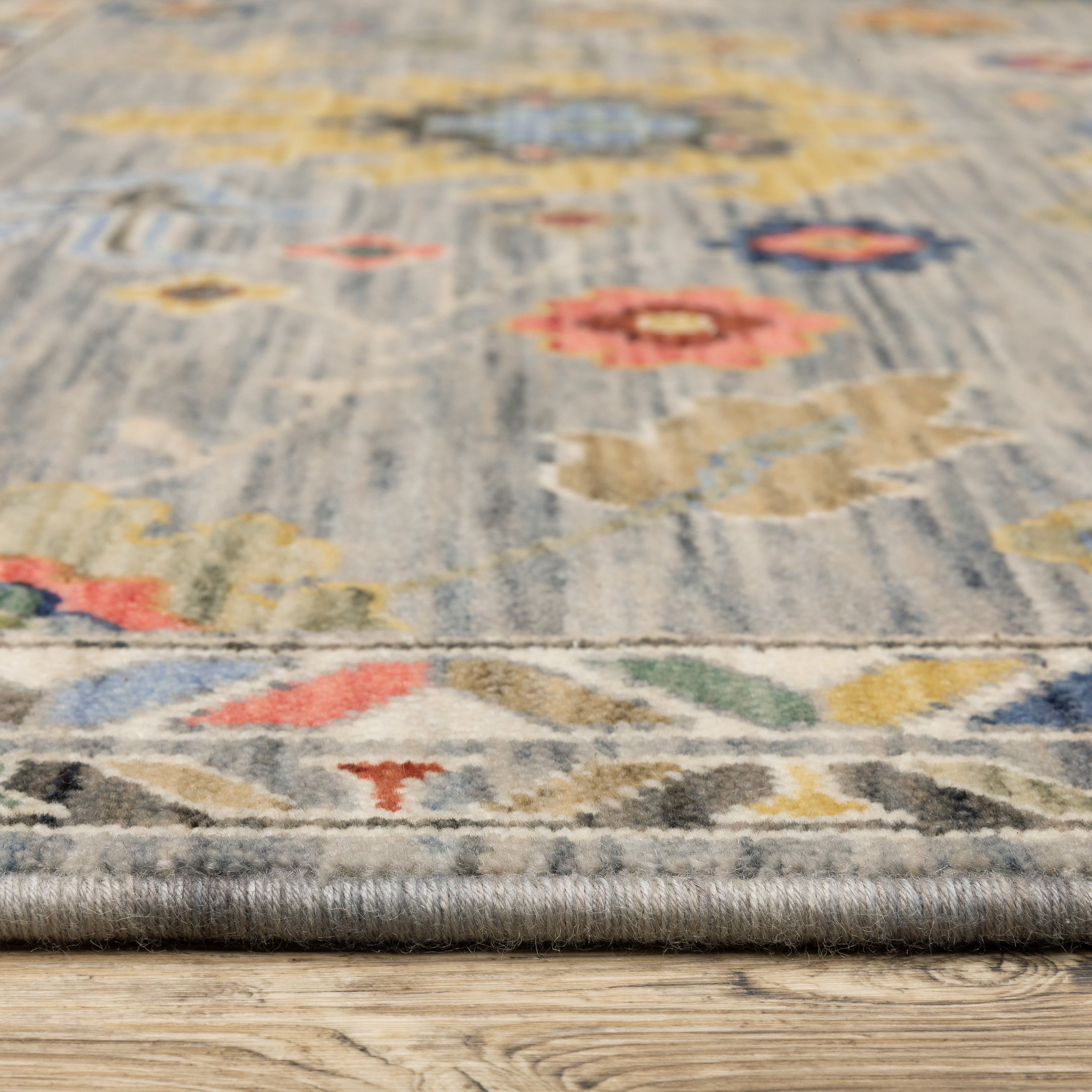 Oriental Weavers Lucca 2888G Grey/Multi Area Rug