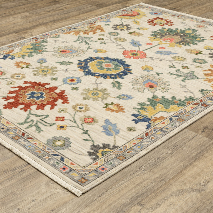 Oriental Weavers Lucca 2888L Ivory/Multi Area Rug