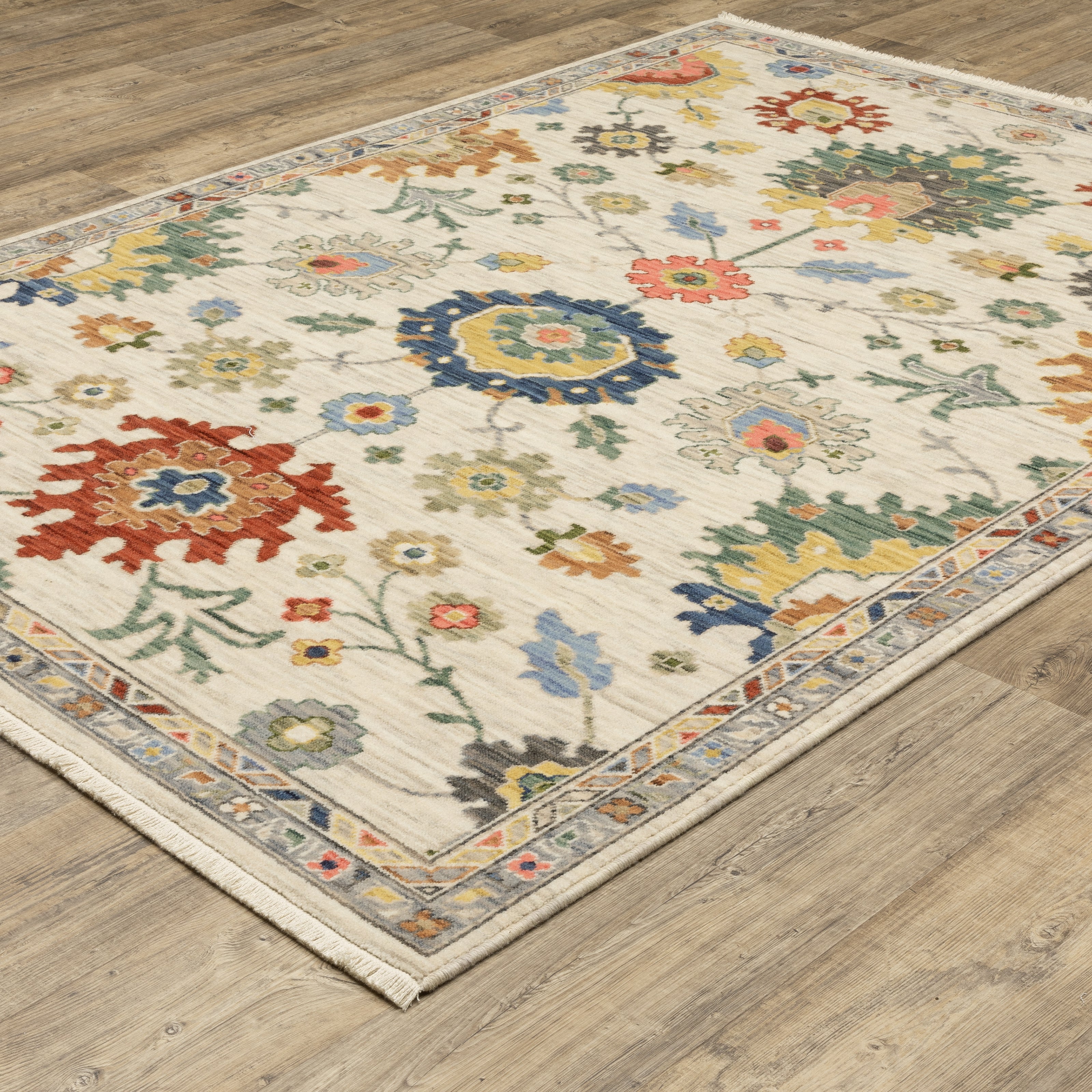 Oriental Weavers Lucca 2888L Ivory/Multi Area Rug