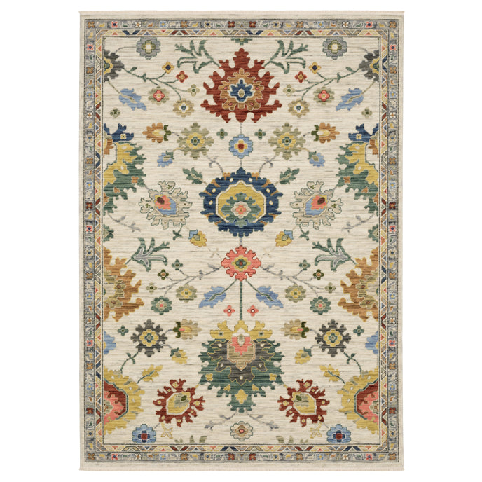 Oriental Weavers Lucca 2888L Ivory/Multi Area Rug