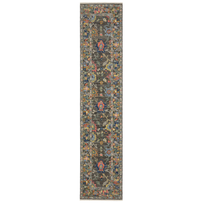 Oriental Weavers Lucca 5506K Grey/Multi Area Rug