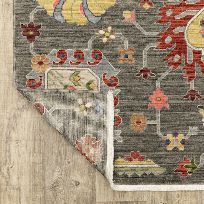 Oriental Weavers Lucca 8111K Grey/Multi Area Rug