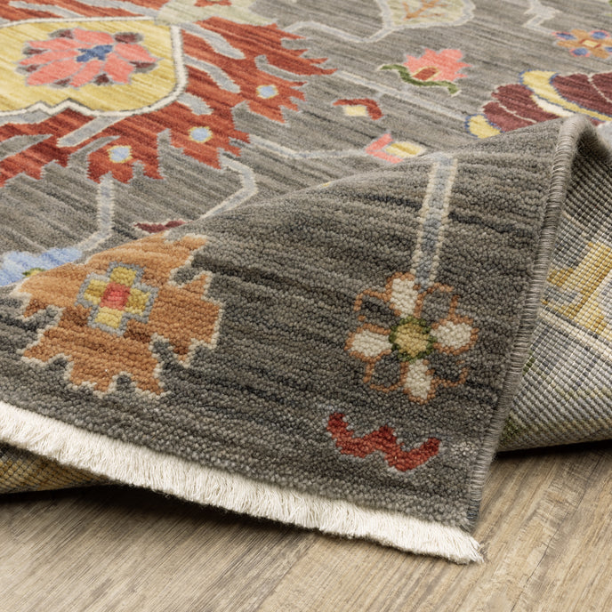 Oriental Weavers Lucca 8111K Grey/Multi Area Rug