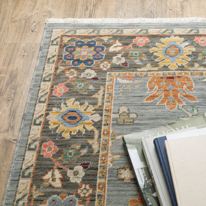Oriental Weavers Lucca 846D Blue/Multi Area Rug