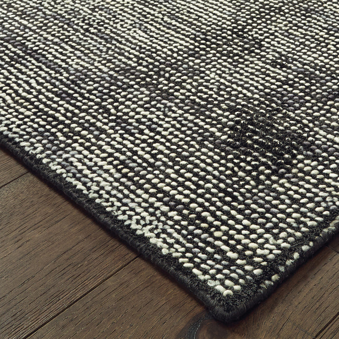 Oriental Weavers Lucent 45904 Charcoal/Black Area Rug