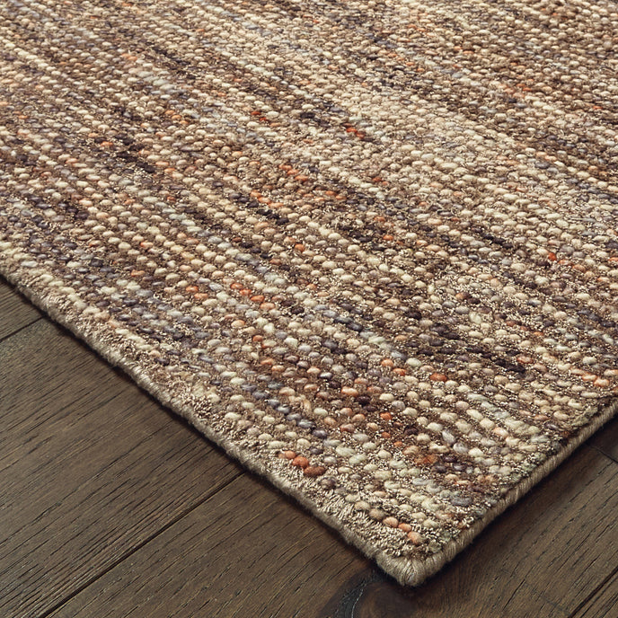 Oriental Weavers Lucent 45907 Taupe/Pink Area Rug