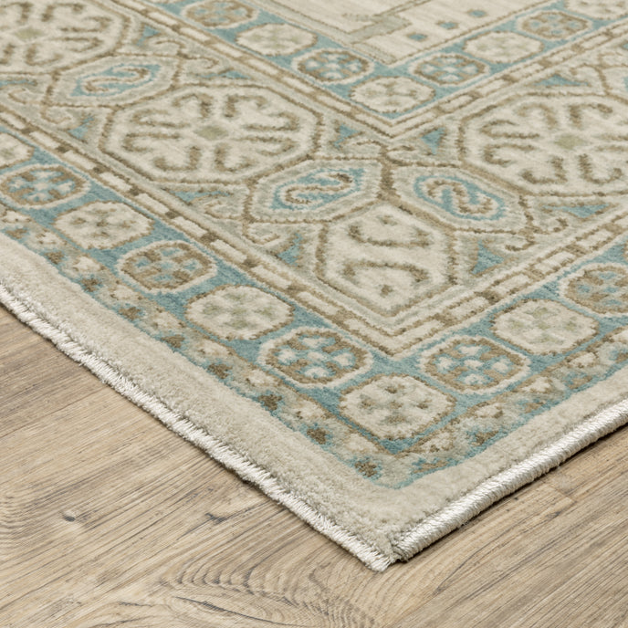 Oriental Weavers Maeve MAE05 Beige/Blue Area Rug
