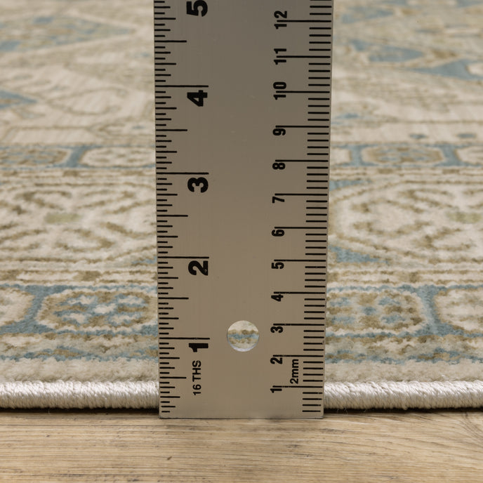 Oriental Weavers Maeve MAE05 Beige/Blue Area Rug