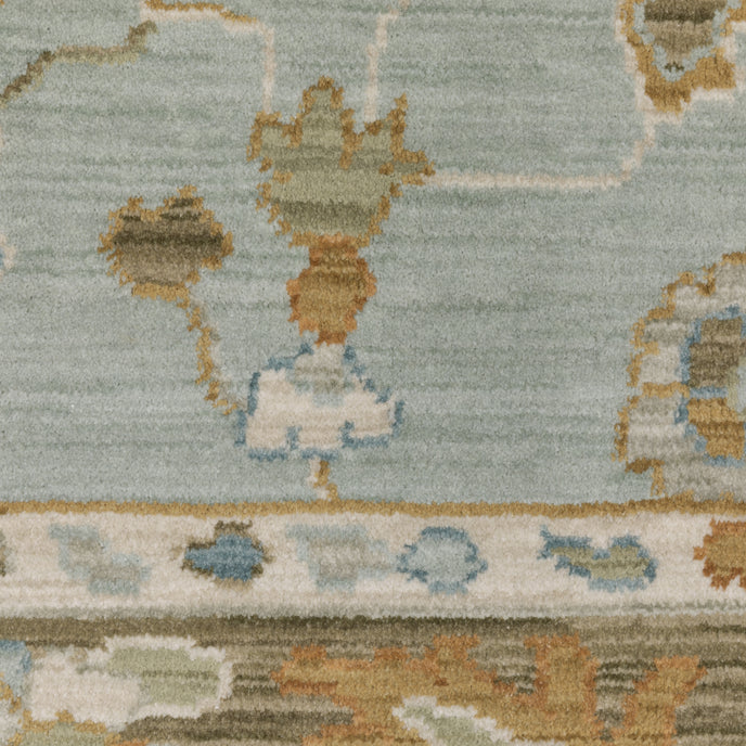 Oriental Weavers Maeve MAE06 Blue/Rust Area Rug