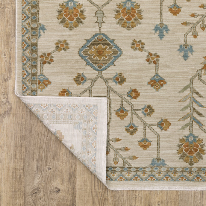 Oriental Weavers Maeve MAE07 Beige/Rust Area Rug