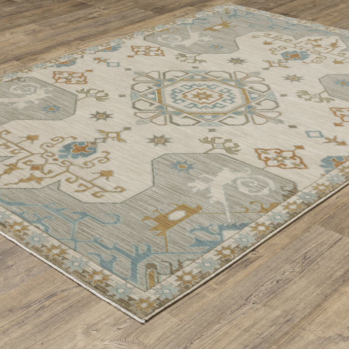 Oriental Weavers Maeve MAE09 Beige/Grey Area Rug