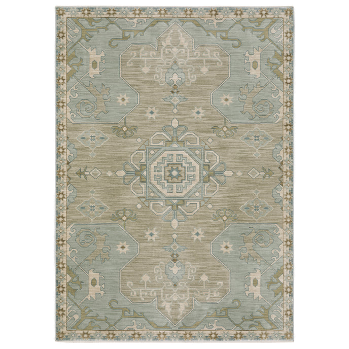 Oriental Weavers Maeve MAE12 Grey/Blue Area Rug