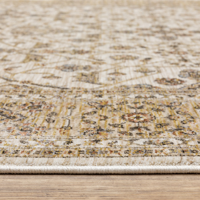 Oriental Weavers Maharaja 1J Ivory/Gold Area Rug