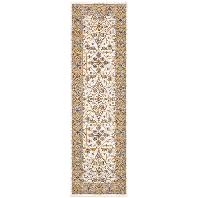 Oriental Weavers Maharaja 1J Ivory/Gold Area Rug
