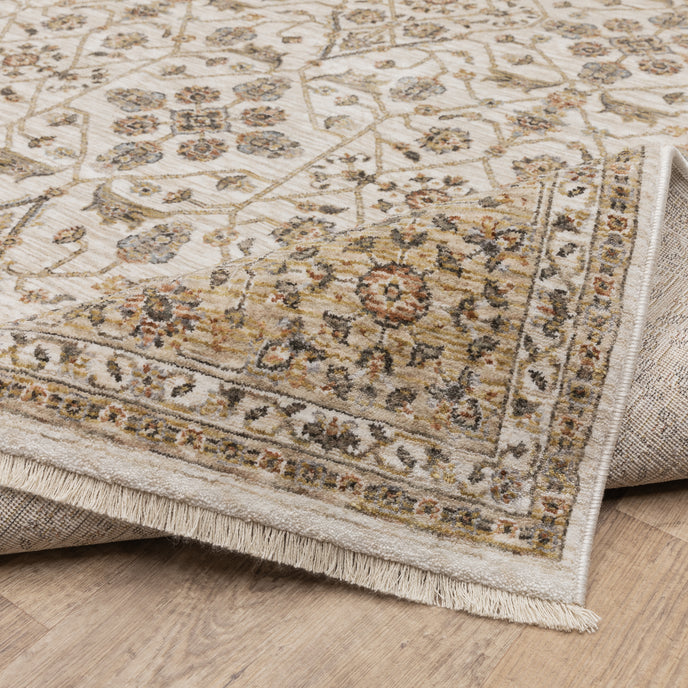 Oriental Weavers Maharaja 1J Ivory/Gold Area Rug