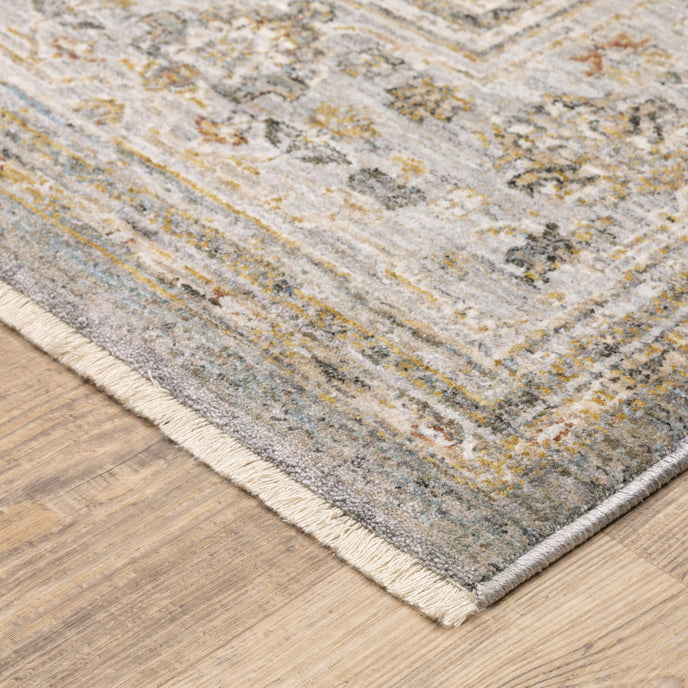 Oriental Weavers Maharaja 40M Grey/Gold Area Rug