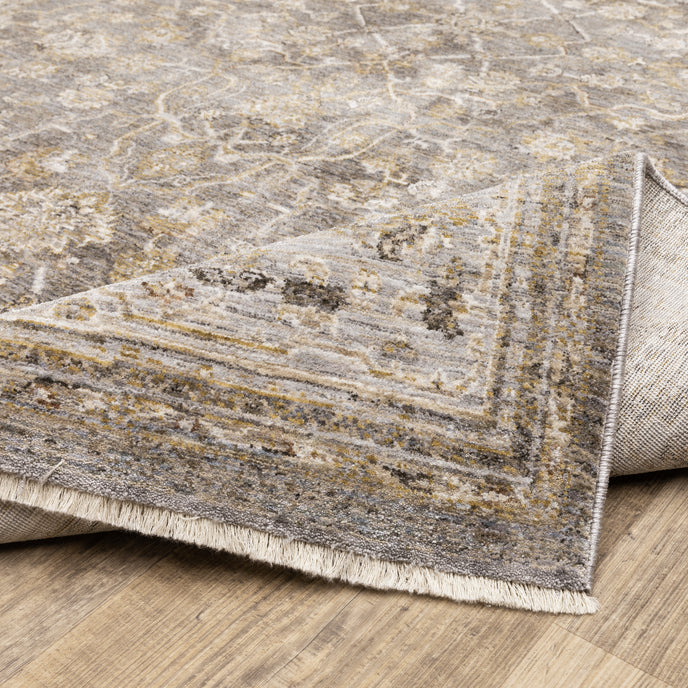 Oriental Weavers Maharaja 40M Grey/Gold Area Rug