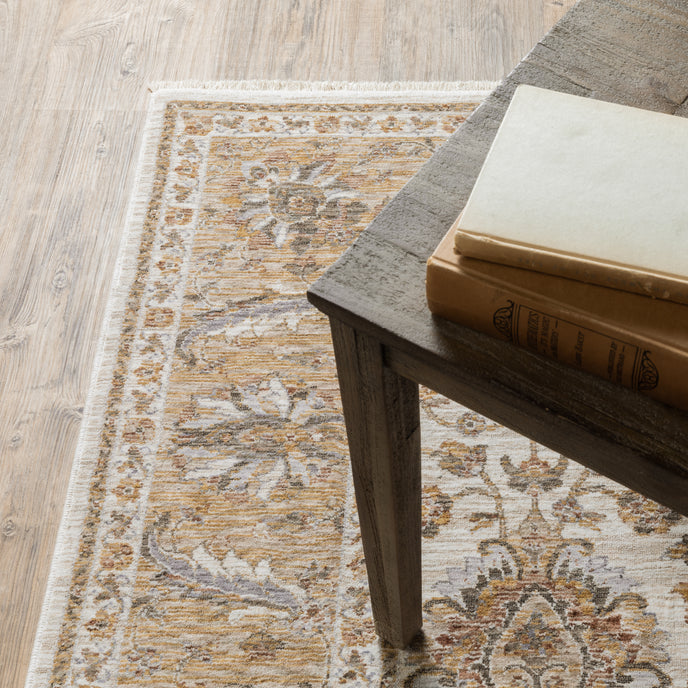 Oriental Weavers Maharaja 5091W Ivory/Gold Area Rug