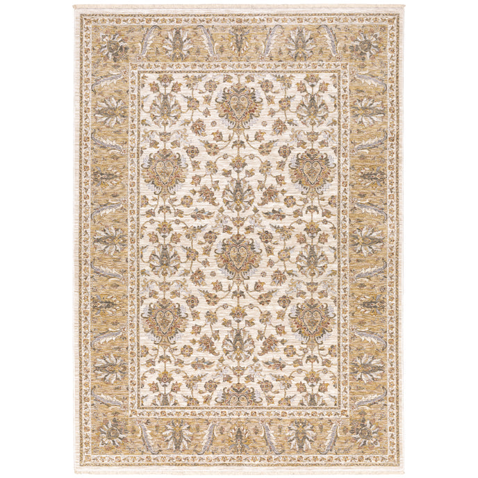 Oriental Weavers Maharaja 5091W Ivory/Gold Area Rug